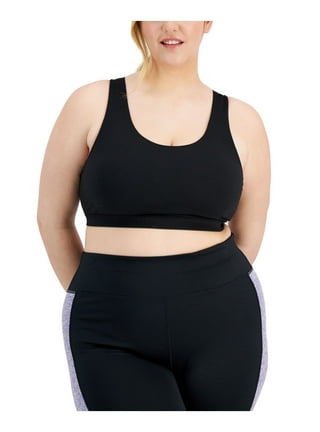 Ideology Side Stripe Cropped Women's Plus Size Athletic Leggings NWT Green  Ash