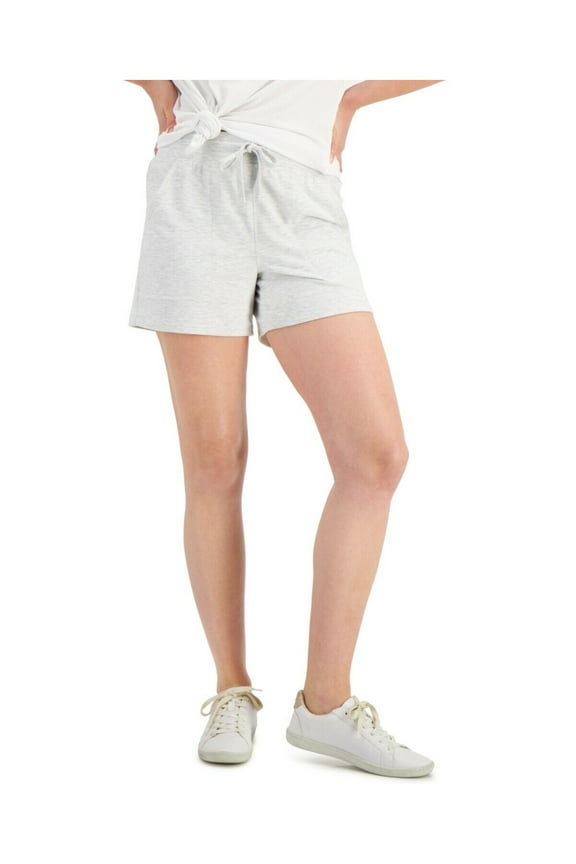 Intimates Gray Pocketed Lounge Sleep Shorts L
