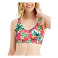 thumbnail image 1 of IDEOLOGY Intimates Pink Low Impact V-Neck Crossover Strappy Back Sports Bra M, 1 of 2