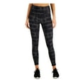 thumbnail image 1 of IDEOLOGY Womens Black Stretch Moisture Wicking Reversible Compression Tie Dye Active Wear High Waist Leggings XL, 1 of 3