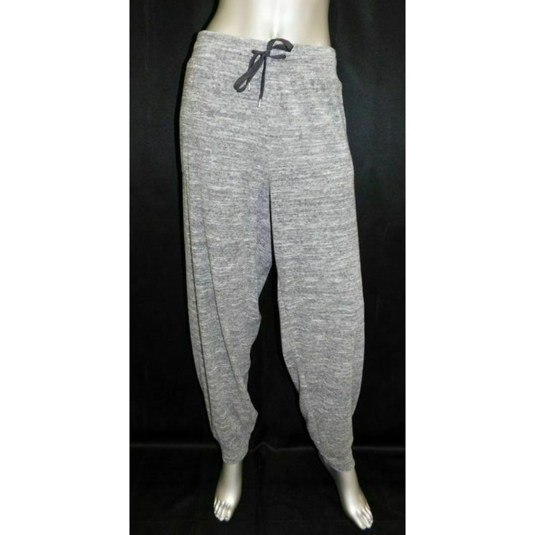 IDEOLOGY Womens Gray Pocketed Tie Terrycloth Heather Active Wear Lounge  Pants Plus 2X 