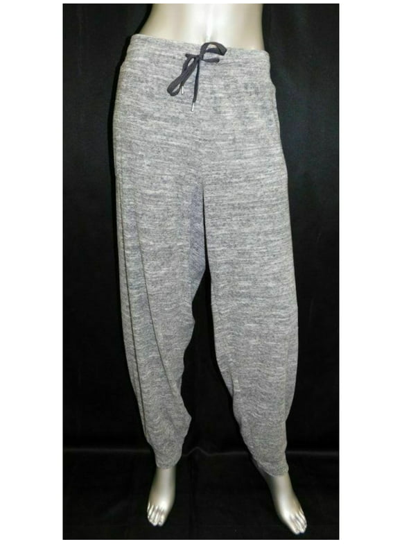 IDEOLOGY Womens Gray Pocketed Tie Terrycloth Heather Active Wear Lounge Pants Plus 2X