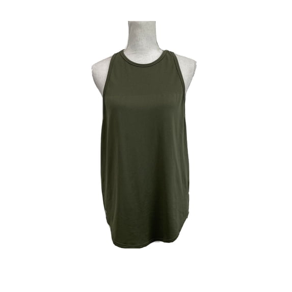 IDEOLOGY Womens Green Sleeveless Jewel Neck Top Size: XL