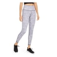 thumbnail image 1 of IDEOLOGY Womens White Printed Skinny Leggings Size: 2XL, 1 of 4