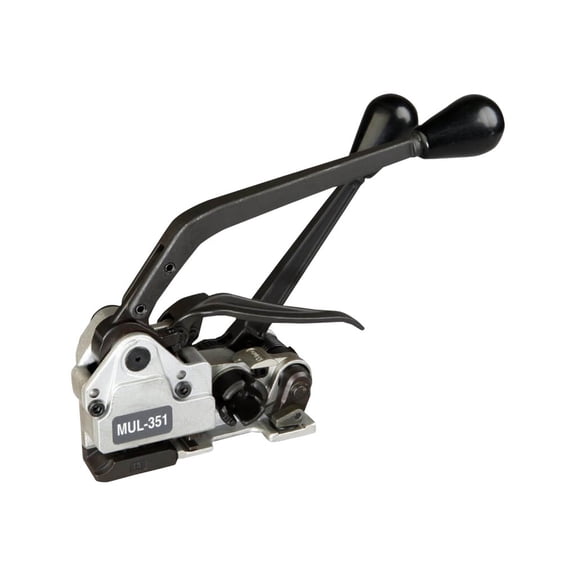 IDL Packaging 1/2" x 400' COMBO Polyester (PET) Strapping Kit, 760 lbs. Break Strength - Include Consumables for up to 200 Strapping Cycles