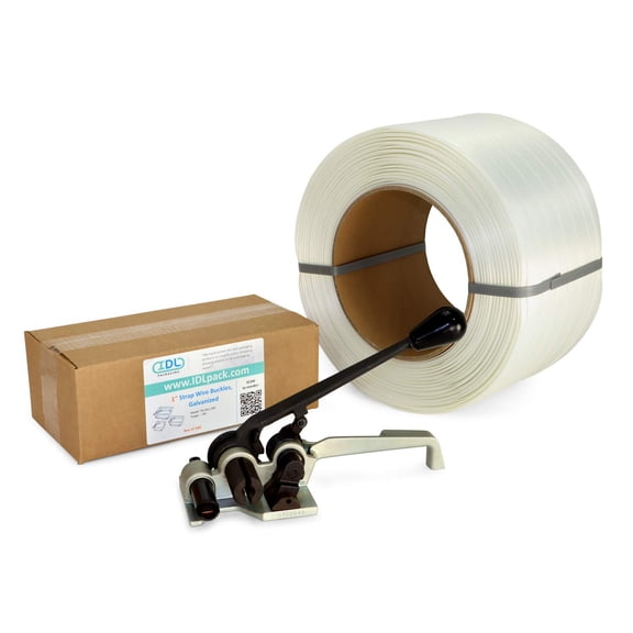 IDL Packaging 1" Composite Cord Strapping Kit, PRO - All You Need to Strap a Pallet