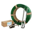 thumbnail image 1 of IDL Packaging 5/8" Polyester Strapping Kit, PRO - All You Need to Strap a Pallet, 1 of 5