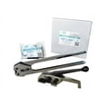 thumbnail image 1 of IDL Packaging 5/8" x 200' PRO Polyester (PET) Strapping Kit, 1400 lbs. Break Strength - Include Consumables for up to 100 Strapping Cycles, 1 of 5