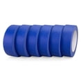 thumbnail image 1 of IDL Packaging 6 Rolls of 1 1/2" x 60 Yards Blue Painters Tape for Painting, Natural Rubber, 1 of 8