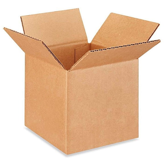 IDL Packaging Cube Corrugated Shipping Boxes 6"L x 6”W x 6"H (Pack of 25) - "Mug Size Box" Excellent Choice of Strong Packing Boxes for USPS, UPS, FedEx Shipping