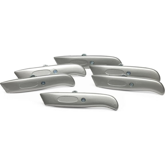 IDL Packaging HD Retractable Box Cutter with Scoring Wheel (Pack of 6)
