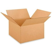 IDL Packaging Medium Corrugated Shipping Boxes 14"L x 14”W x 8"H (Pack of 5) - Prime Choice of Strong Packing Boxes for USPS, UPS, FedEx Shipping