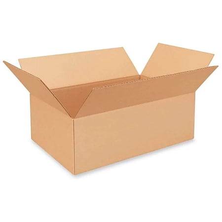 IDL Packaging Medium Corrugated Shipping Boxes 18"L x 12”W x 6"H (Pack of 5) - Excellent Choice of Strong Packing Boxes for USPS, UPS, FedEx Shipping