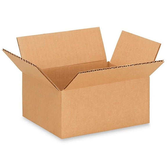 IDL Packaging Small Corrugated Shipping Boxes 7"L x 5”W x 3"H (Pack of 10) - Quality Choice of Sturdy Packing Boxes for USPS, UPS, FedEx Shipping