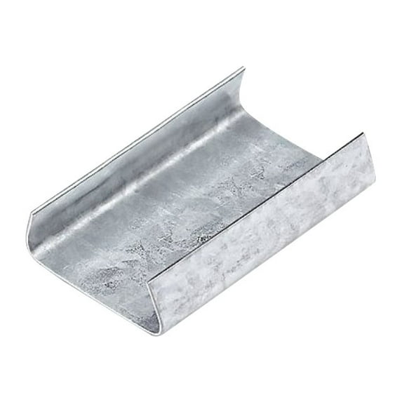 IDL Packaging Open (Snap-On) Seals for 5/8" Strap Width Steel Strapping (Pack of 100) - Superior Holding Power