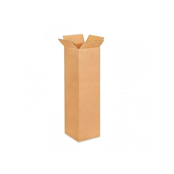 IDL Packaging Tall Corrugated Shipping Boxes 8"L x 8"W x 36"H (Pack of 5)