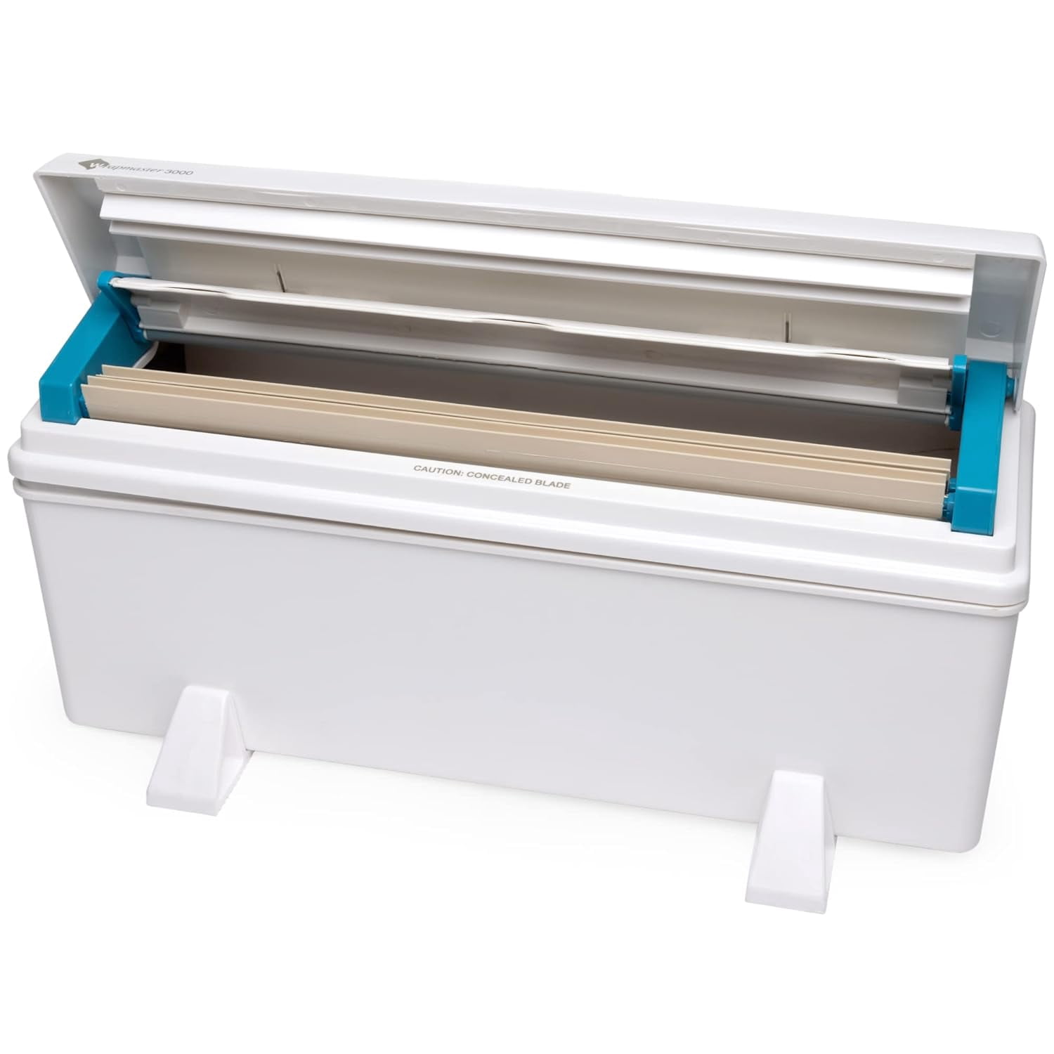 IDL Packaging WP-179DA 12" FoilMaster Dispenser for Aluminum Foil Roll, White