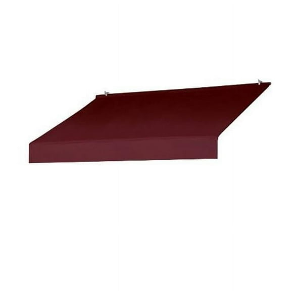 IDM Worldwide 3020867 Replacement Cover for Designer Awning in UV - Resistant Fabric  - Burgundy, 6 ft.