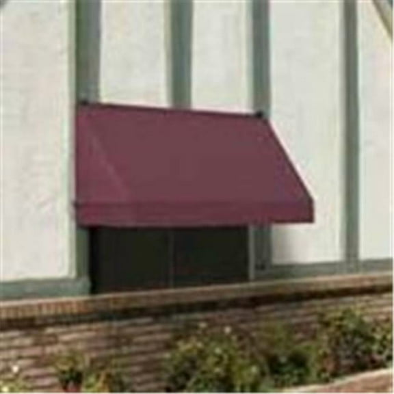 IDM Worldwide Classic Awning Burgundy 6 ft.