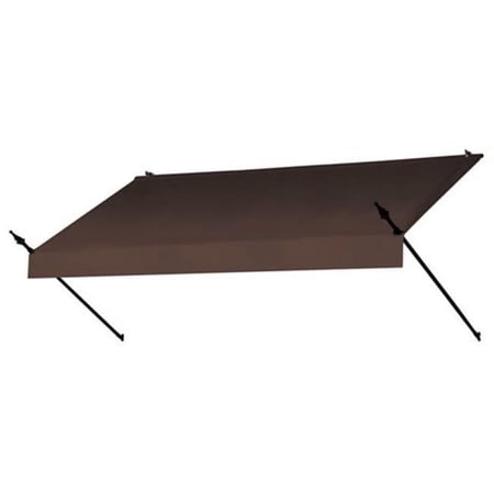 IDM Worldwide Modern Designer Awning Ebony 8 ft.