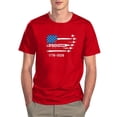 thumbnail image 1 of IDOCLOTHES 250th Anniversary USA Shirt Men 250 Years 1776-2026 Air Force Airplane Graphic Tee Mens T-Shirts 4th of July Shirts for Men Patriotic T Shirts for Man Tshirts Red, XXXXXL, 1 of 5
