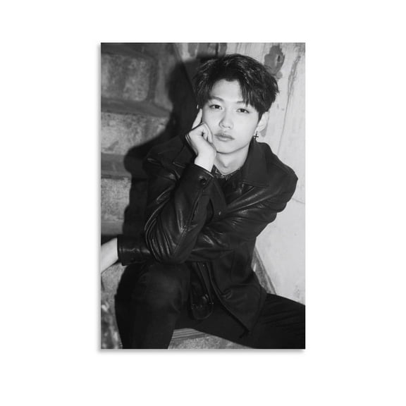 IDOLS ARTIST Felix Stray Kids I Am Not District 9 Cool ARTIST IDOLS Posters Aesthetics Home Office Wall Decor And Creative Painting Decoration