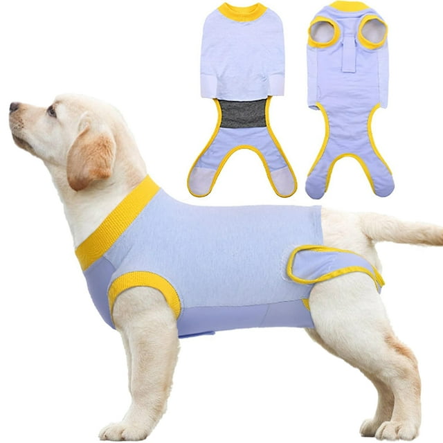 IDOMIK Breathable Dog Surgery Recovery Suit Elastic Dog Surgical Suit