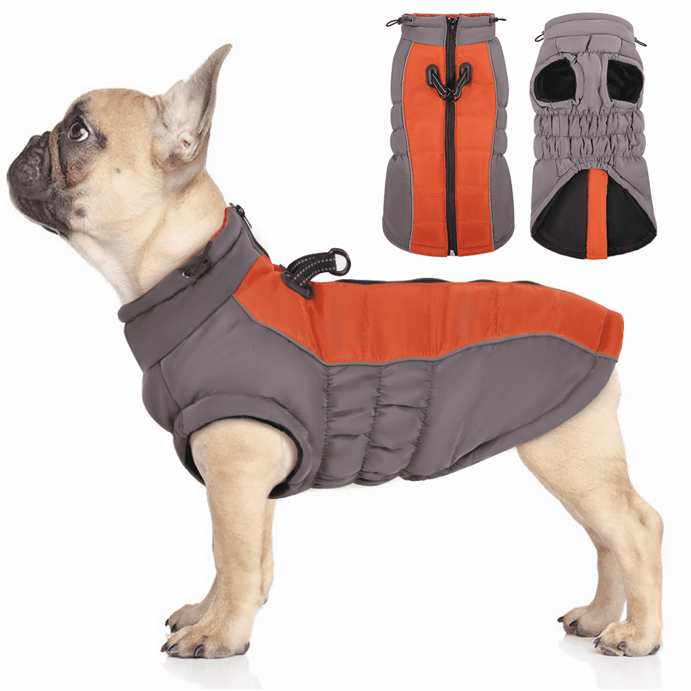 IDOMIK Waterproof Dog Winter Coat Dog Jacket with Reflective Strips