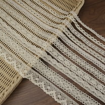 IDONGCAI Lace Ribbon Vintage Lace Trim Crochet Cotton Lace Edge for Junk Journal Decoration Christmas Package DIY Sewing Craft Supply, 2 Yards Each, 10 Styles(Beige 20 Yards)