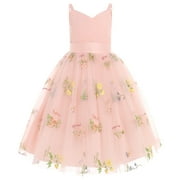pink and gold birthday dress Girls Prom Dress Children Pink Birthday Dress Girl Party Princess Dress