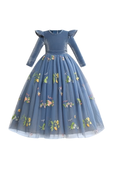 makeup looks for grey dress Sunnypetal Puff Sleeves Puffy Tulle Flower Girl Dresses Floor-Length P –  sunnypetal