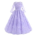 thumbnail image 1 of IDOPIP Flower Girls Vintage Lace Dress Floral embroidered Tulle Tutu Dress Wedding Party Gown, 1 of 7