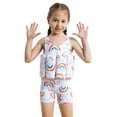 thumbnail image 1 of IDOPIP Kids Girls Floatation Swimsuit with Adjustable Buoyancy Baby Float Bathing Suit Swimwear, 1 of 8