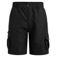 thumbnail image 1 of IDOPIP Men's Cargo Shorts Quick Dry Hiking Shorts Casual Relaxed Fit Athletic Shorts with Pockets, 1 of 8
