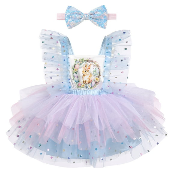 IDOPIP Toddler Baby Girls Butterfly Tutu Dress Summer Sleeveless Backless Lace Princess Dress
