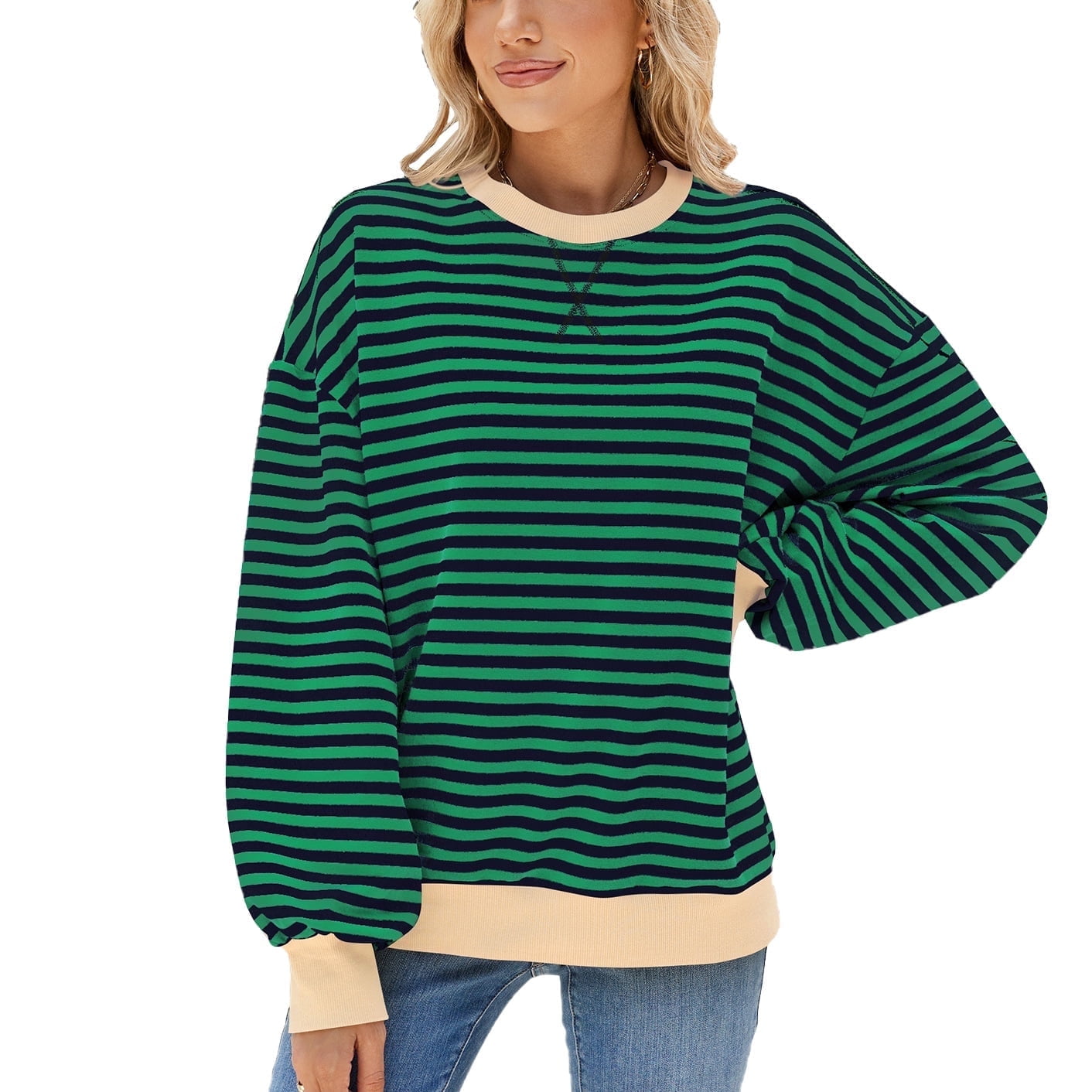 Oversized Mama Sweatshirt For Women | Mom Letter Print Pullover, Casual Crewneck Long Sleeve Shirt - View #8