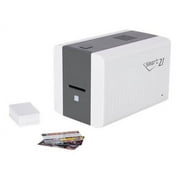IDP SMART-21S - Starter ID Printer Bundle - plastic card printer - color - dye sublimation - CR-80 Card 3.37 in x 2.13 in - 1200 dpi - USB