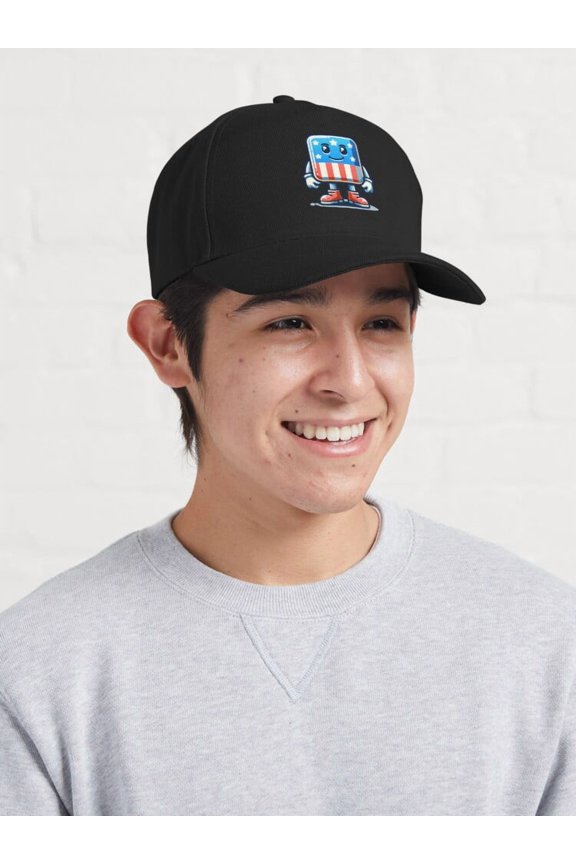 IDPD Baseball Hat, Initials Statement Graphic Design, Classic Everyday Casual Cap