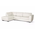thumbnail image 1 of Orland Left Facing Sectional Sofa in White, 1 of 6