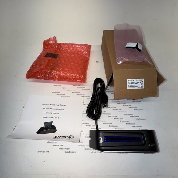 IDTECH Augusta MagStripe Magnetic Stripe Smart Card Reader IDEM-251P rev M - NEW