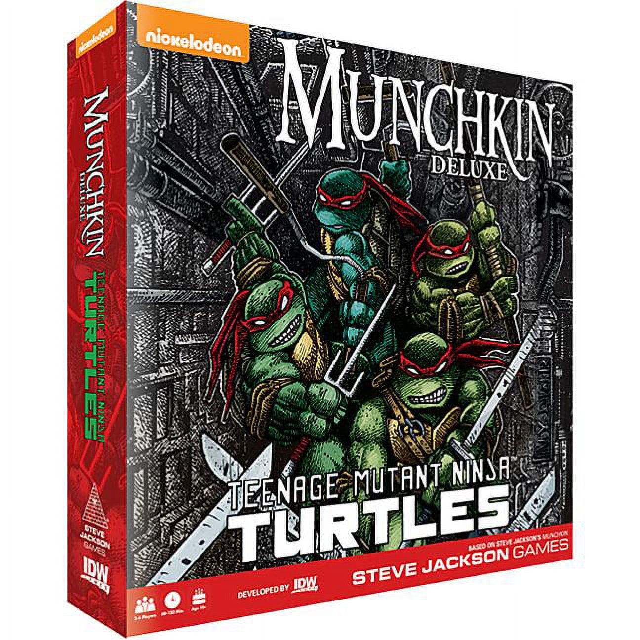 IDW Games Munchkin Teenage Mutant Ninja Turtles Deluxe Edition (Other)
