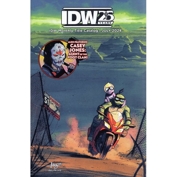 IDW Monthly Title Catalog 2024 #7 VF ; IDW Comic Book