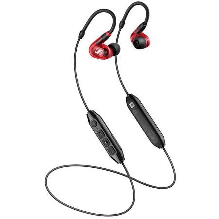 Sennheiser IE 100 PRO - Earphones with mic - in-ear - over-the-ear mount -  Bluetooth - wireless, wired - 3.5 mm jack - noise isolating - black