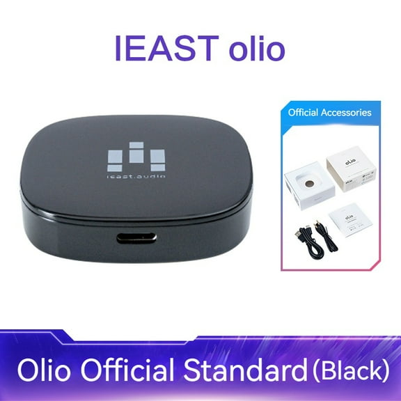 IEAST Olio WiFi 2.4G/5G& Bluetooth Receiver 5.0 Wireless Auido Multiroom Airplay 2 Music Streamer Within Tidal Connect