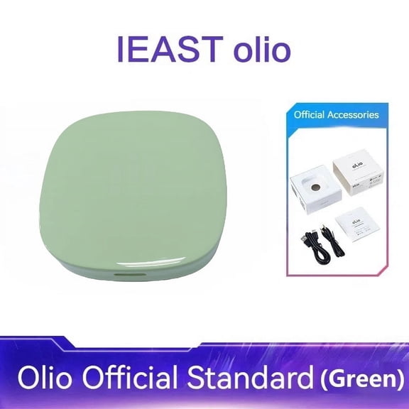 IEAST Olio WiFi 2.4G/5G& Bluetooth Receiver 5.0 Wireless Auido Multiroom Airplay 2 Music Streamer Within Tidal Connect