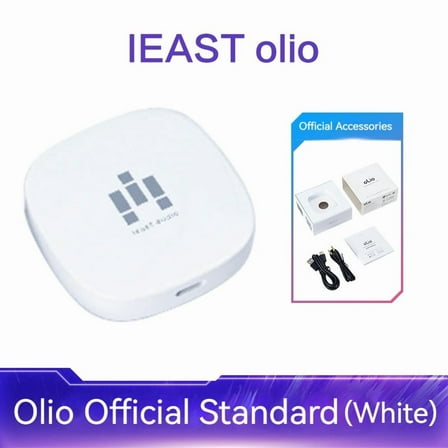 IEAST olio wireless WiFi 2 4G / 5G & Bluetooth 5 audio airplay2 / DLNA receiver music player multi room push system hifi spotify Black