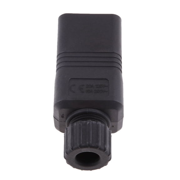IEC 320 C20 16A 250V AC Plug C20 Male DIY Rewirable Plug C20 Screw Lock