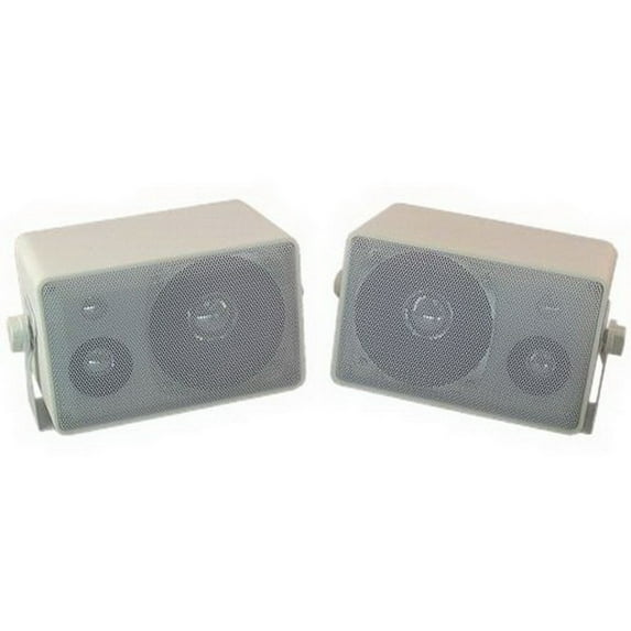 IEC ACC70601 2 x 25 Watt(rms) Indoor/Outdoor Speakers White