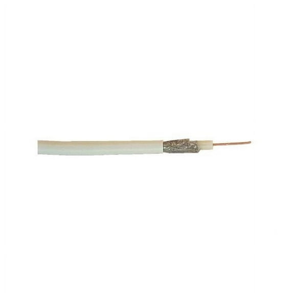 IEC CAB-RG6-WH RG6U 60% Aluminum Braid Coax Cable White Priced by the Foot