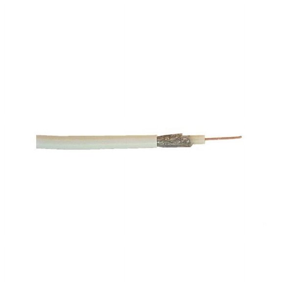 IEC CAB-RG6-WH RG6U 60% Aluminum Braid Coax Cable White Priced by the Foot